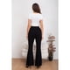 thumbnail image 4 of Pantalon Calza Mujer Flare Lanilla Tiro Alto Full Elasticado 5050, 4 of 4