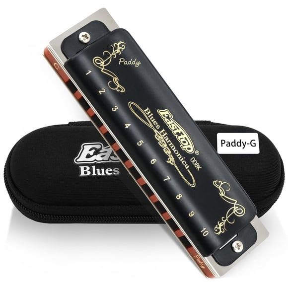 Harmonica East top Armónica de blues diatónico Paddy G Key