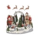 thumbnail image 4 of Ilumina El Pueblo Navideño Con El Trineo De Papá Noel Y Renos Para El Comedor De La Cafetería, 4 of 5