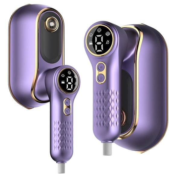 Vaporizador de viaje NIASSO 1200W de mano 150 mL 4 modos LCD morado