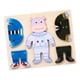 thumbnail image 3 of Juego De Rompecabezas De Madera Para Vestir, Cambiar Ropa, Juegos Para Bebés De 1, 2 Y 3 A?os, Hipopótamo, 3 of 5
