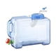 thumbnail image 2 of Contenedor de Agua Botella de Agua a Prueba de Fugas Parada de Agua Automática con Grifo Almacenamiento de Agua Barril Jarra de Agua para Barra de Té 12L, 2 of 5