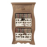 Genérico - Cómoda Mueble Organizador Estilo Rústico Moderno Jhn