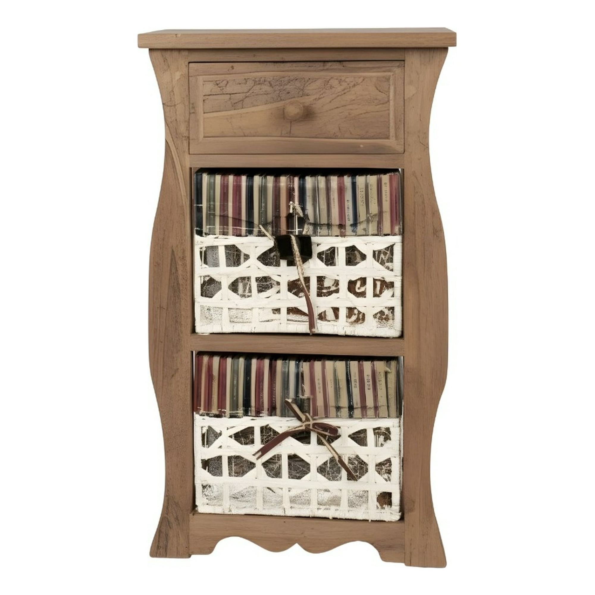 Genérico - Cómoda Mueble Organizador Estilo Rústico Moderno Jhn