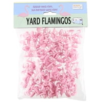 Set Miniature Yard Flamingo Gut Bustin' Games Pink Small