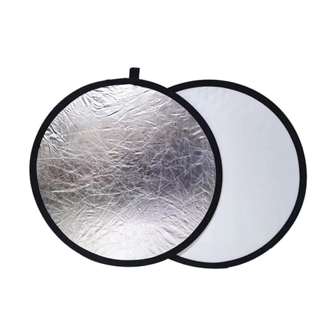 Bothyi - Reflector De Luz 2 En 1 Para Iluminación De Fotografía Con Luz De Relleno Interior Naturaleza Muerta 110 Cm
