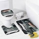 thumbnail image 4 of F1 de Brad Pitt-theme 4-Piece Shower Curtain Set with Rugs, Waterproof Bathroom Decor Set Includes Bath Mat, U-Shaped Rug, Toilet Lid Cover and Curtain with Hooks, 4 of 6