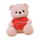 thumbnail image 5 of Corazón Oso Peluche Regalos Del Día De San Valentín Para Niños Amantes Niños Niñas Rosa, 5 of 5
