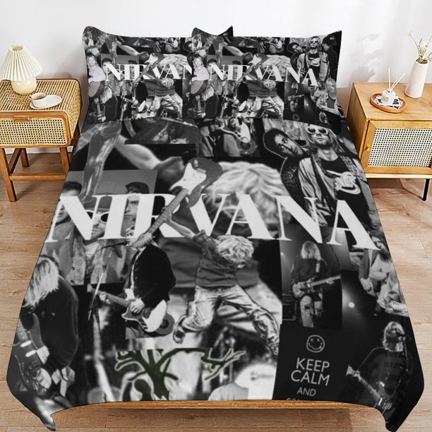 Nirvana Daily Use Comfort Enhanced Weave Gentle Texture Bedding Essentials Duvet Cover Sets Solution