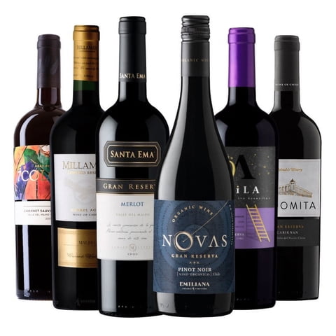 Bbvinos - 6 Vinos Mix Plus Gran Reserva Tintos, 750 Ml