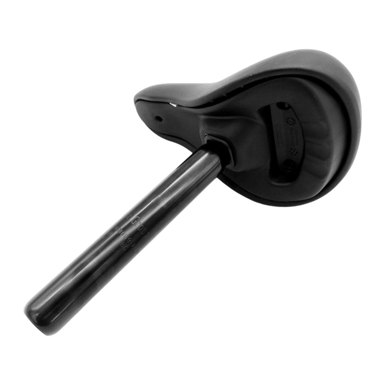 Magideal - Asiento De Bicicleta Para Niños Sillín De Bicicleta Para Niños Con Tija De Sillín Cojín Acolchado Repelente Al Agua Cómodo Sillín De Bicicleta De Equi