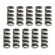thumbnail image 2 of 10x5 anillos de encuadernación de hojas sueltas, 5 agujeros, anillos de hojas sueltas para libros, anillos de encuadernación tipo peine para álbum de blanco negro, 2 of 5