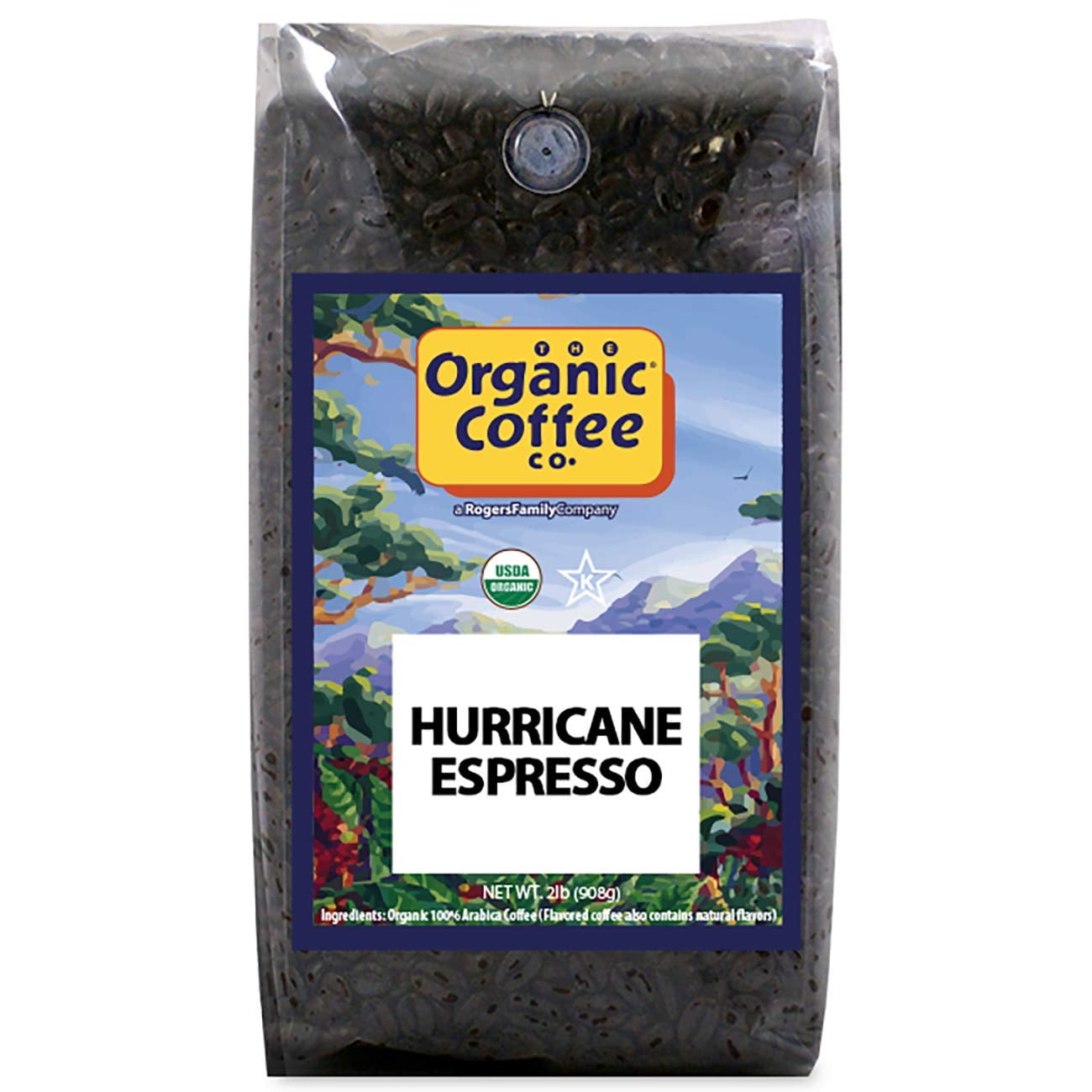 Café The Organic Coffee Co. Hurricane Espresso 907 G