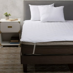 Arthome - Pack 2 Almohadas Blanca + Cubrecolchón Blanco 2 Pl