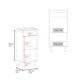 thumbnail image 5 of Vanitorio Rivera 1 Puerta 84X32X40.2 Cm Wengue, 5 of 8