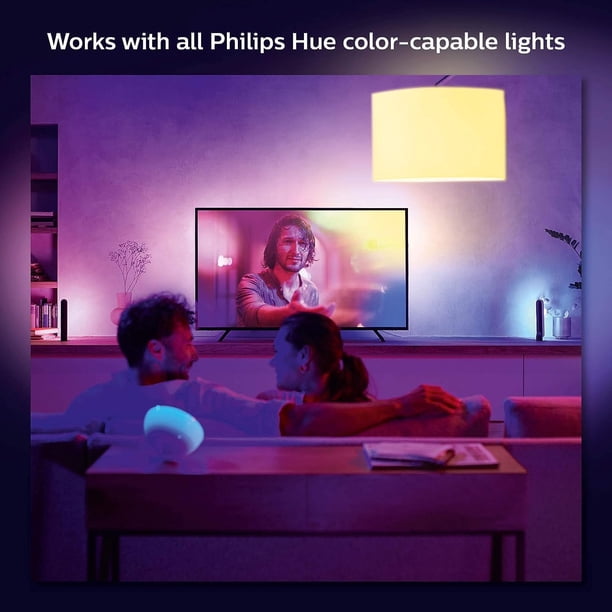 Tira de luces para TV Philips Hue 75 Smart en blanco y color | Lider
