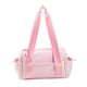 thumbnail image 5 of Mini Bolsa De Gimnasio Con Cremallera Y Correa Ajustable Para El Hombro, Ideal Para Entrenar, Hacer Deporte Y Citas, Color Rosa, 5 of 5