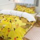 thumbnail image 1 of Pikachu Bed Duvet Cover Funny Anime Cartoon Bedding Sets Lightweight 3 Piece Comforter Sets, 1 of 5