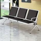 thumbnail image 2 of Banca de Espera de 3 Plazas con Asiento Acolchado y Estructura Metálica, 2 of 3