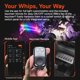 thumbnail image 5 of Luz LED de látigo ONLINE LED STORE 61 cm RGB Bluetooth, 5 of 9
