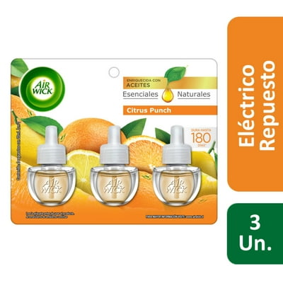 Aromatizante Eléctico Citrus Recarga 60 Ml Airwick