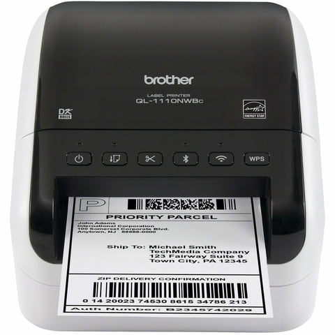Impresora Térmica De Etiquetas Brother Ql-1110Nwbc De Gran