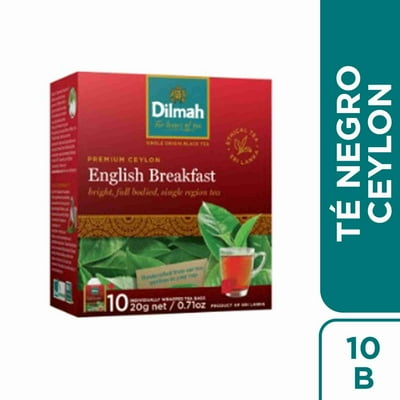 Té Negro English Breakfast Caja 10Un Dilmah