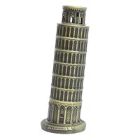 Magideal - Estatua De Construcción En Miniatura De Mezquita, Arquitectura Decorativa Coleccionable, Artesanía Para Restaurante, Estantería, Regalo, Cafetería, Sa , Torre Torre De Pisa