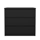 thumbnail image 1 of Cómoda Naia 3 Cajones 77X50X70.1 Cm  Negro Mate, 1 of 9
