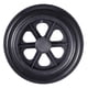 thumbnail image 4 of Rueda de repuesto para silla de ruedas de 12 pulgadas antideslizante suave Negro, 4 of 5