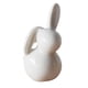 thumbnail image 3 of Estatuilla De Conejo De Cerámica Moderna, Estatua De Pascua, Estantería Para El Hogar, Manualidades Decorativas, Regalo, 5,6x8,5 Cm, 3 of 5