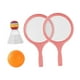 thumbnail image 2 of Juego De Tenis De Bádminton Para Niños Con Pelota Y Volante De Bádminton Para Niños Y Niñas, Color Rosa, 2 of 5