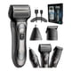 thumbnail image 1 of aquina De Afeitar 3 En 1 Multifuncional Recargable Cortadora De Barba Nariz Patilla Afeitadora Rasuradora Profesional Para Hombre FIGOIMPORT, 1 of 9
