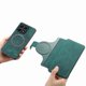 thumbnail image 4 of Funda Billetera Magnética para Honor X8A Soporte Tarjetas Desmontable Verde, 4 of 6
