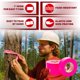 thumbnail image 2 of Cinta adhesiva XFasten rosa, paquete de 12 unidades, 1,27 cm x 548,64 m, 2 of 8