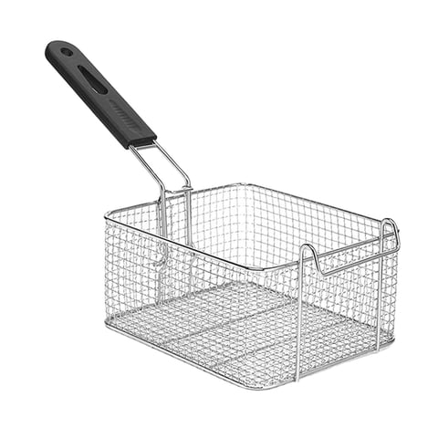 Bothyi - Cesta Para Freidora Con Asa, Cesta Para Freír Y Servir Para Restaurante De Patatas Fritas, 19,7 Cm X 17 Cm X 10 Cm