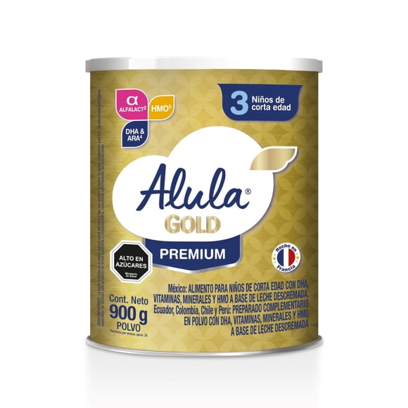 Fórmula Infantil Alula Gold Premium Etapa 3 (1 a 3 años), Tarro , Un
