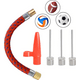 thumbnail image 3 of Kit De 5 Piezas Agujas De Inflar Balones Llanta Bicicletas Color Rojo, 3 of 3