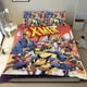 thumbnail image 1 of X-Men '97 Conjunto de sábanas temático, trío de piezas, cómodo y amigable con la piel, diseño único, regalo de decoración para el hogar para familiares, amigos y fans, 90 cm * 190 cm, 1 of 6