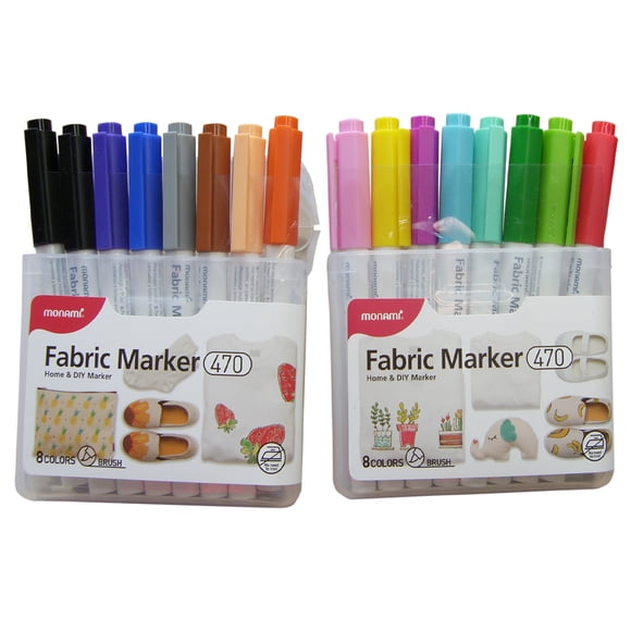 marcadores textiles set 16