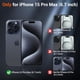 thumbnail image 2 of Funda SUPFINE Magnética iPhone 15 Pro Max MagSafe Negra, 2 of 3