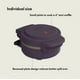 thumbnail image 3 of Mini wafflera Bella Snack-n-Store EverGood™ Ceramic Plum, 3 of 3
