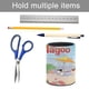 thumbnail image 5 of Sr. Magoo-theme Cylinder Pen Holder Pencil Organizer with Flannel Lining PVC Leather Material Cardboard Base for study work 10*8CM, 5 of 6