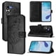 thumbnail image 5 of Funda Cartera Mariposa Para Samsung Galaxy M36 Con Soporte Y Ranuras Para Tarjetas Negro, 5 of 5