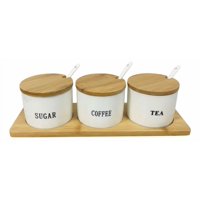 Genérico - Set 3 Frascos Recipientes Organización Hogar Contenedor Jhn