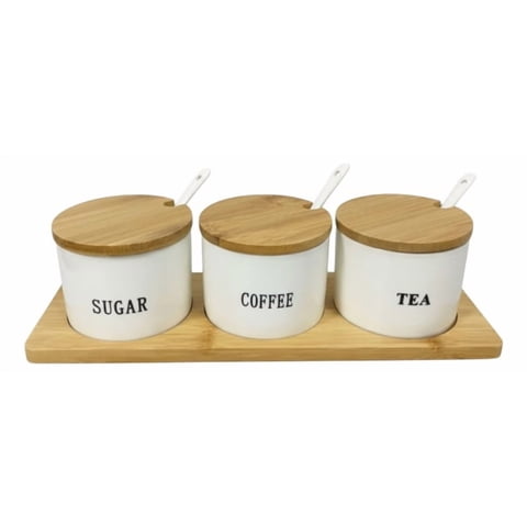 Genérico - Set 3 Frascos Recipientes Organización Hogar Contenedor Jhn