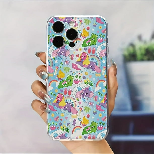 Cute Cartoon Animals Graphic Transparent Phone Case For IPhone 7/8/11/12/13/14/Plus/Pro/Pro Max For Men & Women