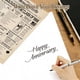 thumbnail image 3 of Tarjeta de cumpleaños XISHIUYIS, feliz cumpleaños número 40, estilo vintage, 3 of 6