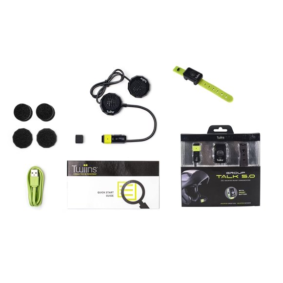 Audífonos TWIINS CONNECTED Bluetooth para casco de moto 6H