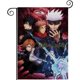 thumbnail image 1 of Manga Kaisen-bandera de jardín temática. Regalo perfecto para fans, amigos y familiares, ideal para actividades al aire libre y decoración de fiestas.28CM*45CM, 1 of 5